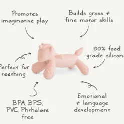 Mushie Anneau de Dentition Licorne - New