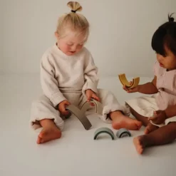 Mushie Arc-En-Ciel Empilable Hillside - Discount