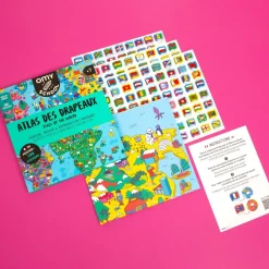 OMY Atlas des Drapeaux - Sale
