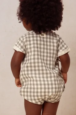 Studio Bohème Barboteuse Nuage Vichy - Outlet