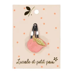 Luciole et Petit Pois Barrette Mini Pomme - Hot
