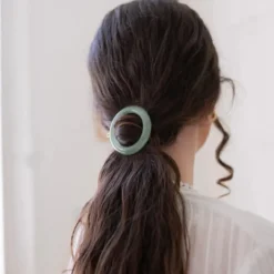 Bachca Barrette Ronde vert d'Eau - New