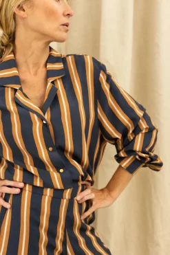 Apaches Collections Blouse Balaji Street Indigo - New