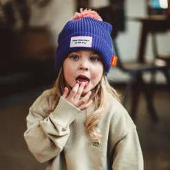 Hello Hossy Bonnet Color Block Açaï - Discount