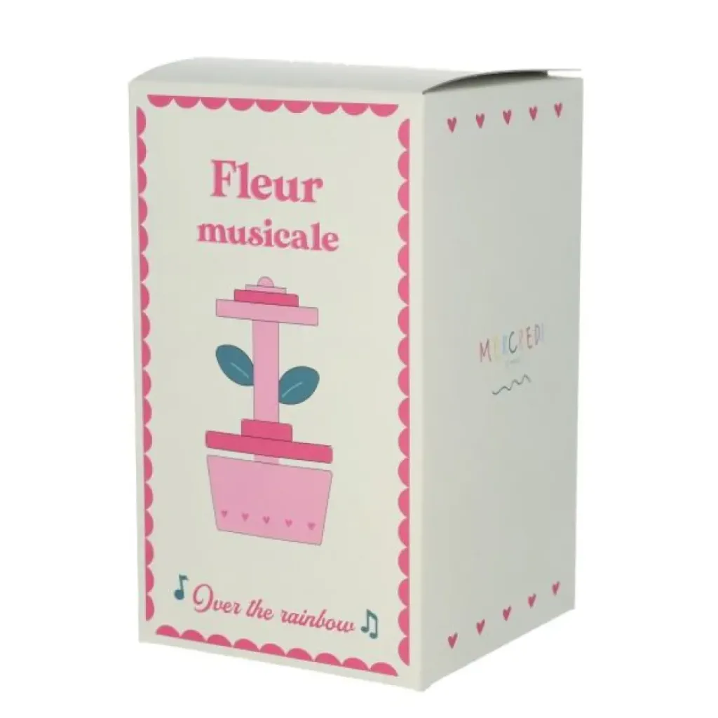 Petit Toi Boîte à Musique Fleur Rose - Best
