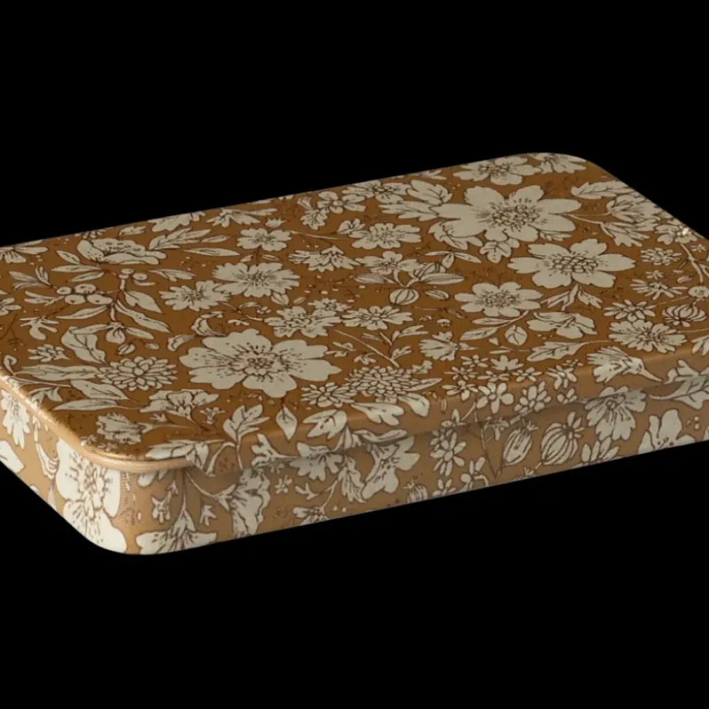 Maileg Boîte Fleurs Coulissante Ocre - Outlet