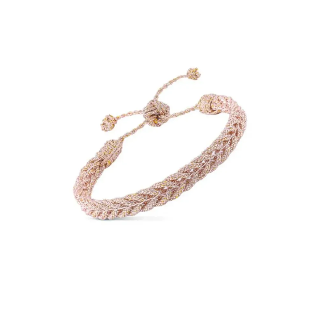 Maaÿaz Bracelet Tressé Rose Gold - Fashion