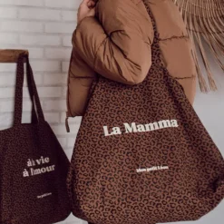 Mon Petit Léon Cabas Léopard "La Mamma" - Best