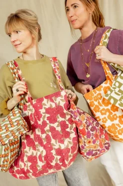 Apaches Collections Cabas Sambi Flora Bold Orange - Online