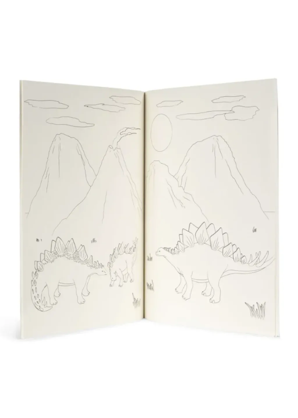 Konges Slojd Cahier de Coloriage et Crayons Dinos - Outlet