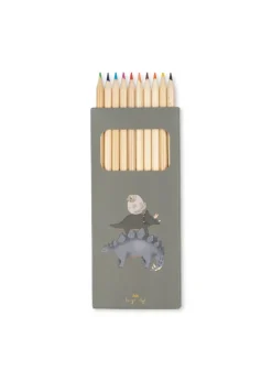 Konges Slojd Cahier de Coloriage et Crayons Dinos - Outlet