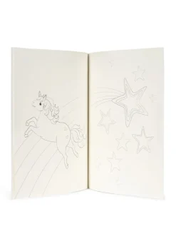 Konges Slojd Cahier de Coloriage et Crayons Licorne - Outlet