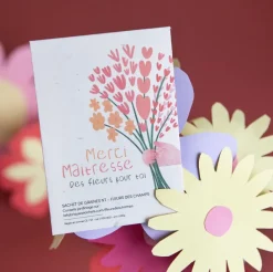 La Fabrique à Sachets Carte à Planter Merci Maîtresse - Hot