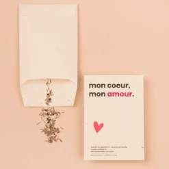La Fabrique à Sachets Carte à Planter Mon Coeur, Mon Amour - Best