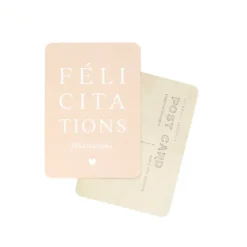 Cinq Mai Carte Félicitations Rose - Cinqmai Fashion