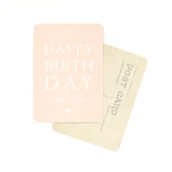 Cinq Mai Carte Happy Birthday Rose- Cinqmai Clearance