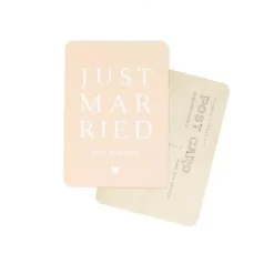 Cinq Mai Carte Just Married Rose - Cinqmai Clearance