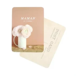 Cinq Mai Carte Maman Je t'Aime Fleurs - Cinqmai New