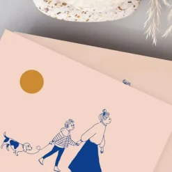 My Lovely Thing Carte Ombre Maman Garçon - Fashion