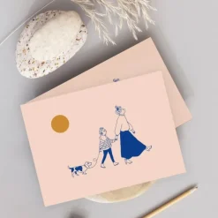 My Lovely Thing Carte Ombre Maman Garçon - Fashion