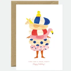 All The Way To Say Carte "Happy Birthday" Pool Party - All the Ways to Say Sale