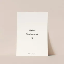 Mon Petit Léon Carte "Joyeux Anniversaire" - Best