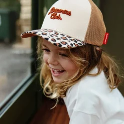 Hello Hossy Casquette Léopard Dreamers Marron Kids - Hot