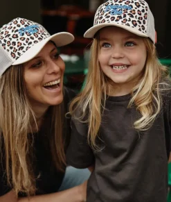 Hello Hossy Casquette Mums Léopard Bleu - Discount