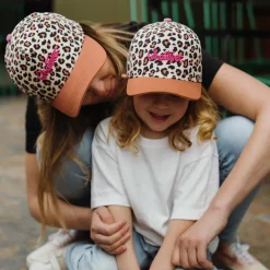 Hello Hossy Casquette Mums Léopard Rose - Fashion