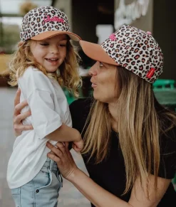 Hello Hossy Casquette Mums Léopard Rose - Fashion