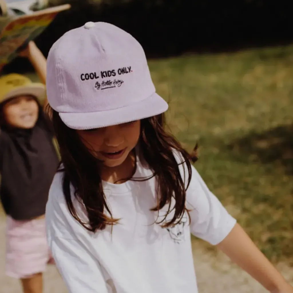 Hello Hossy Casquette Velours Mini Plum - Clearance