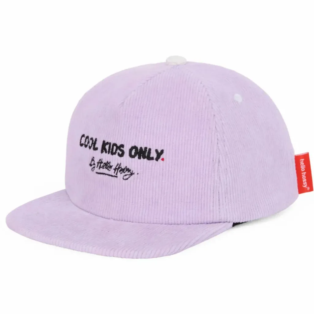 Hello Hossy Casquette Velours Mini Plum - Clearance