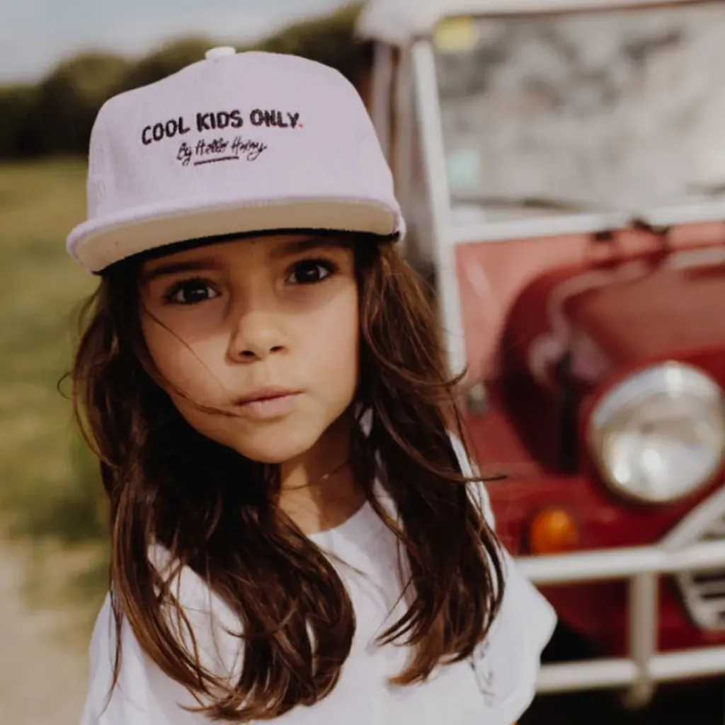 Hello Hossy Casquette Velours Mini Plum - Clearance