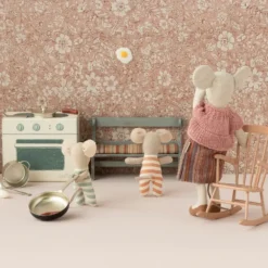 Maileg Chaise à Bascule Rose Poudré - Outlet