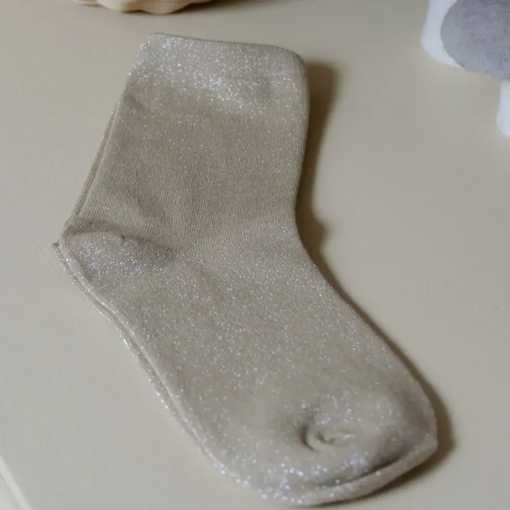 Gentil Coquelicot Chaussettes à Paillettes - Fashion