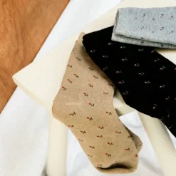 Gentil Coquelicot Chaussettes Petites Fleurs - Online