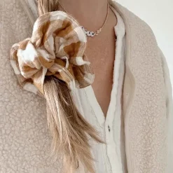 Rose In April Chouchou Vichy Caramel - Online