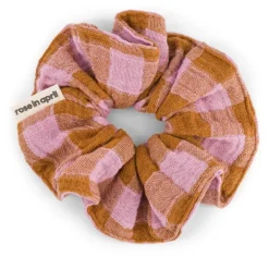 Rose In April Chouchou Vichy Mauve Caramel - New