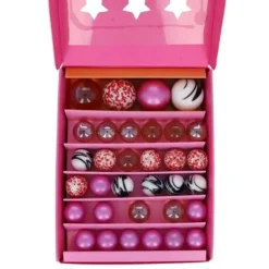Mercredi Coffret de Billes Rose - Sale