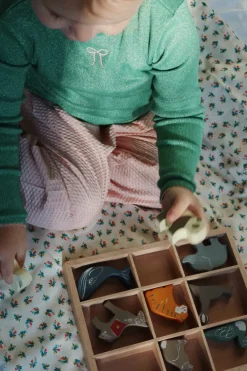 Konges Slojd Coffret Mini Animaux Bois - Online