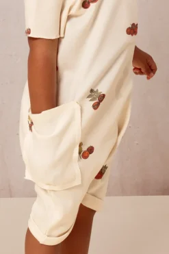 Studio Bohème Combi-Short Aimé Tomates - Outlet