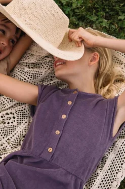 Studio Bohème Combishort Loulou Terry Grape Jam - New