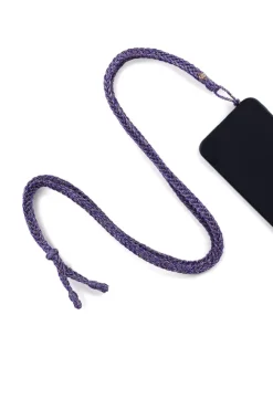 Maaÿaz Cordon de Téléphone Maxi Tresse Violet - New