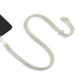 Maaÿaz Cordon de Téléphone Tresse Argent - Sale