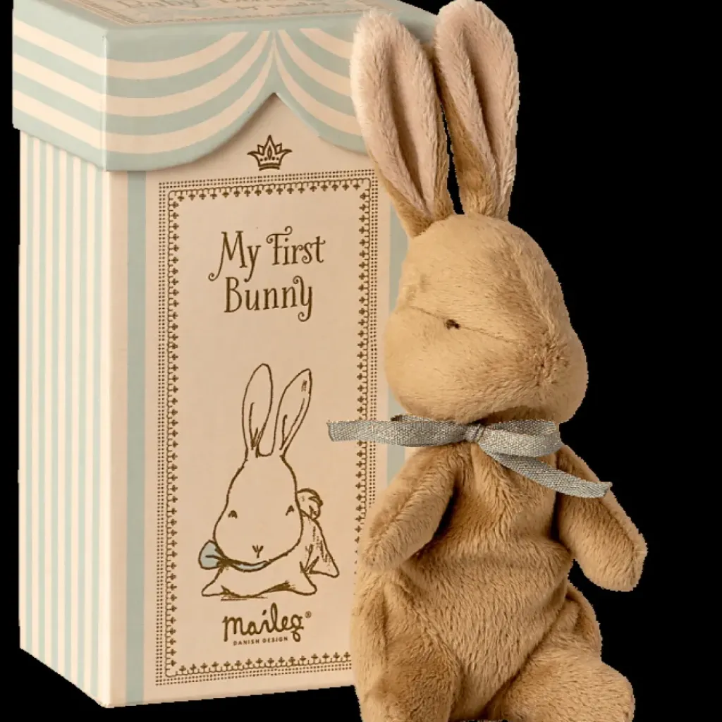 Maileg Doudou My First Bunny Bleu - Discount