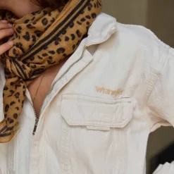 Gabrielle Paris Foulard Laine Léopard Camel - Hot