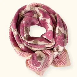 Apaches Collections Foulard Latika Bloom Macadamia - Sale