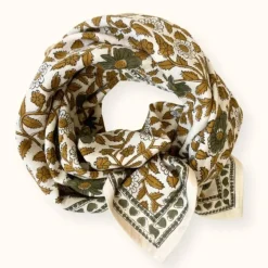 Apaches Collections Foulard Latika Cœur Macadamia - Online