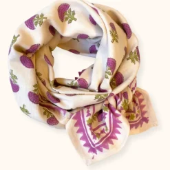 Apaches Collections Foulard Latika Florets Macadamia - Best
