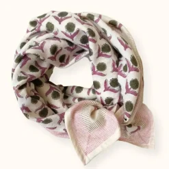 Apaches Collections Foulard Latika Lotus Kaki - Hot